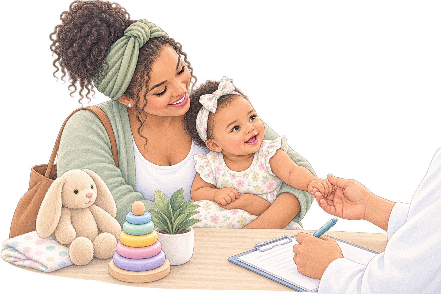 A tender pediatric consultation